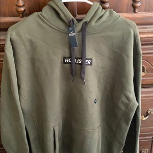 Men’s Medium Green Hollister Hoodie